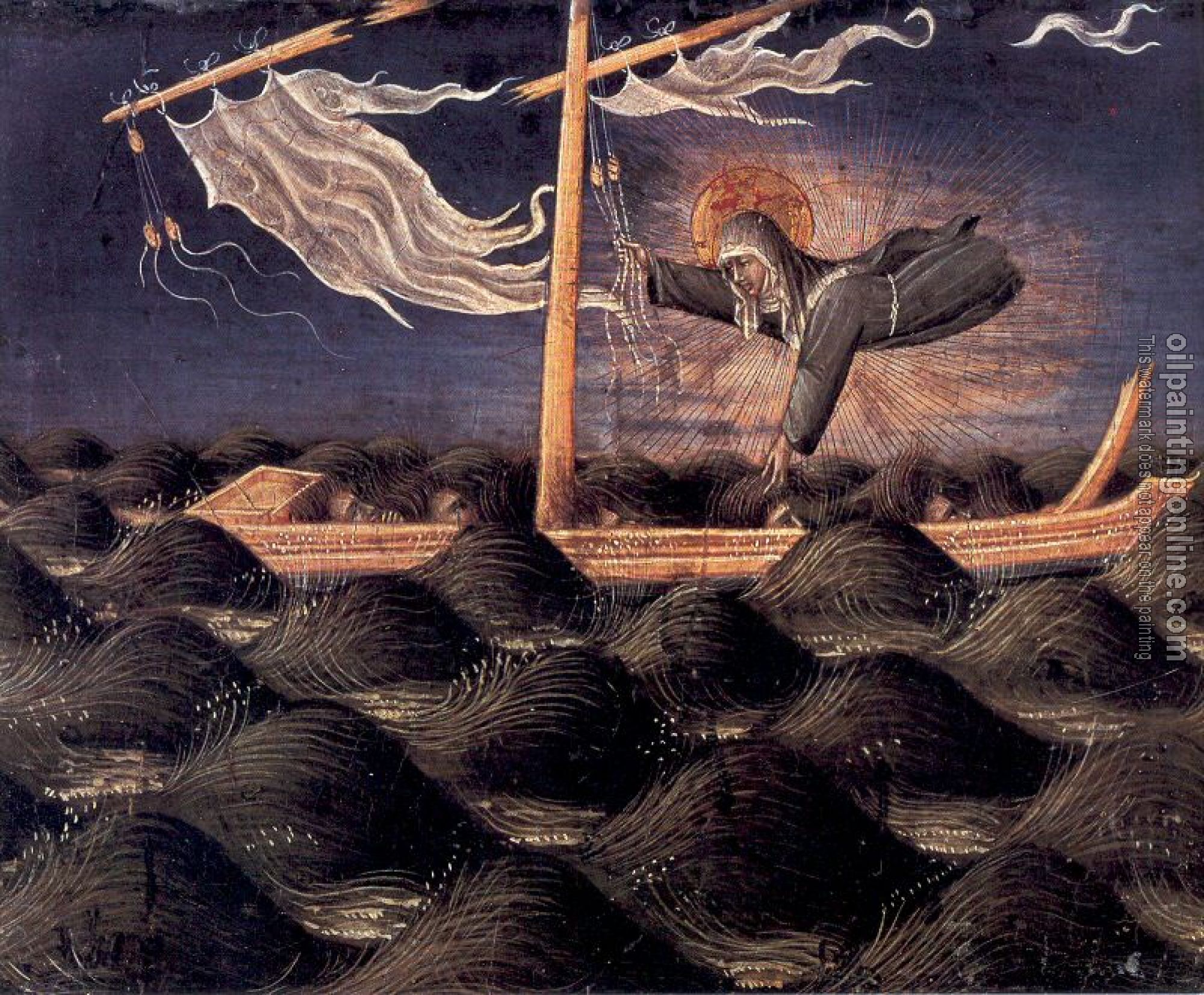 Paolo, Giovanni di - St. Clare Rescuing the Shipwrecked